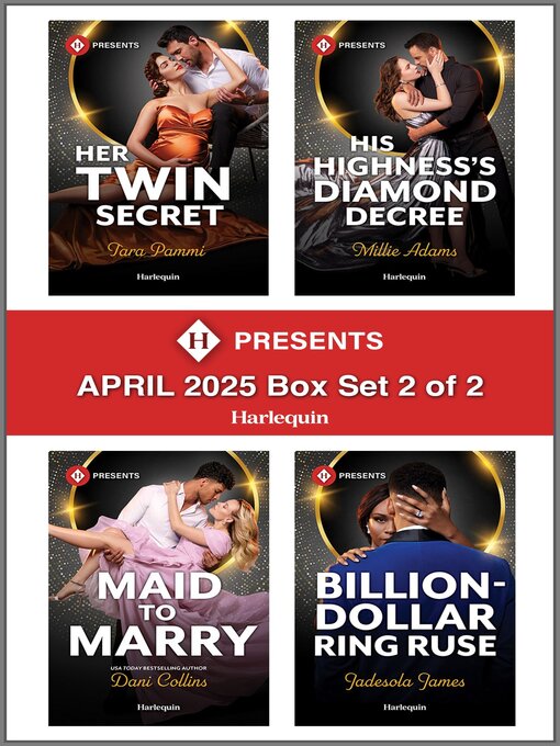 Cover image for Harlequin Presents April 2025--Box Set 2 of 2